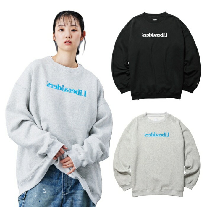 Liberaiders リベレイダース トップス 汗水 EMBROIDERY CREWNECK 品番：77317 調教師