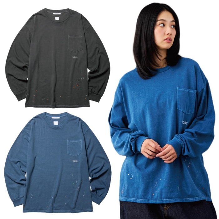 Liberaiders リベレイダース トップス Tシャツ カットソー PAINT SPLATTER L/S TEE 品番：73507 長袖Ｔシャツ ロンTEE｜AMPERE ONLINE SHOP 9,317円