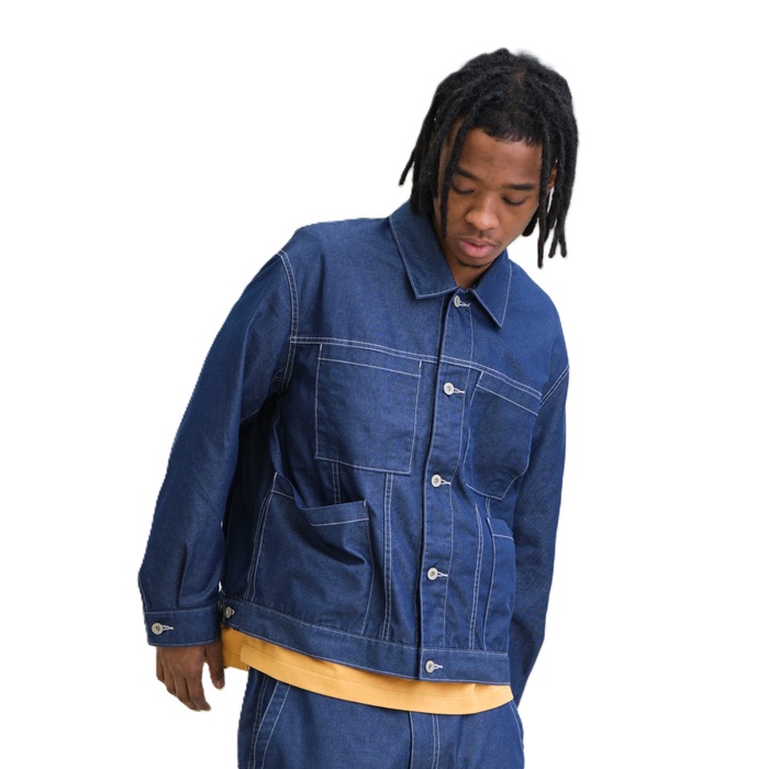 UNFRM OUTDOOR STANDARD ユニフォーム アウトドア スタンダード ジャケット アウター ECOPET・・ C/P TECH DENIM JACKET 品番：SS-3197 Gジャン デニムジャケット