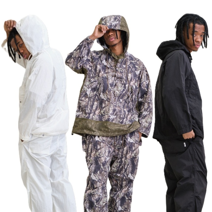 UNFRM OUTDOOR STANDARD ユニフォーム アウトドア スタンダード ジャケット アウター NY TYPEWRITER PANEL MESH DECK PARKA 品番：SS-4302 デッキパーカー