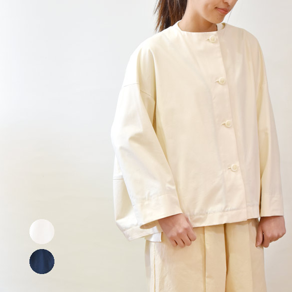 【楽天市場】irise（イリゼ）コットンシルク 後ろコクーンジャケット(ir019)(t5048)：アンプルール VERY店