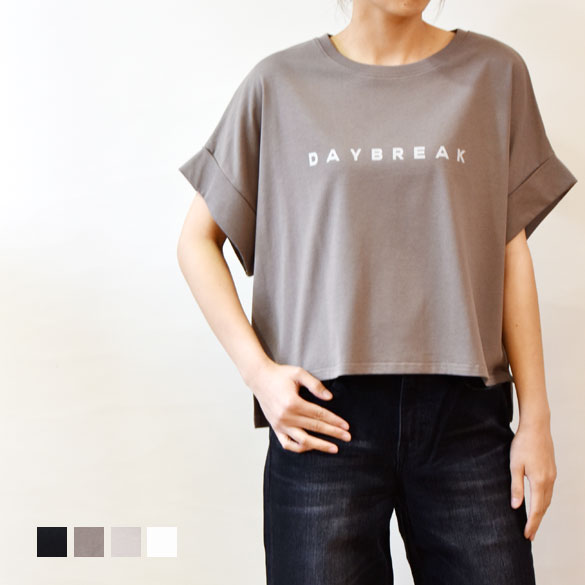 TOLNERA by PRIORITY（トルネラ）ロゴタイプ 前後差 半袖ティーシャツ(pt018)(T62021TO)