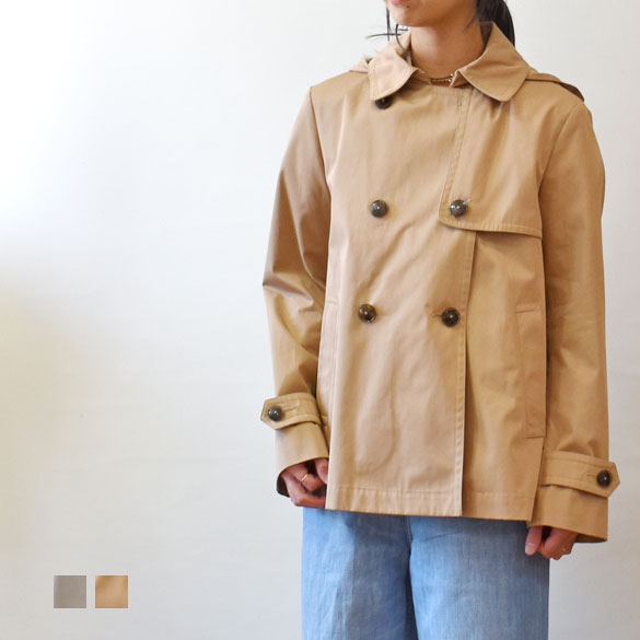 ヘルノ（HERNO）コットンギャバジン ショートトレンチ(hn044)(IM000177D)｜アンプルール　ＶＥＲＹ店