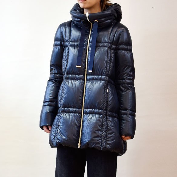 楽天市場】送料無料 HERNO ヘルノ ショート丈7分袖ダウンジャケット