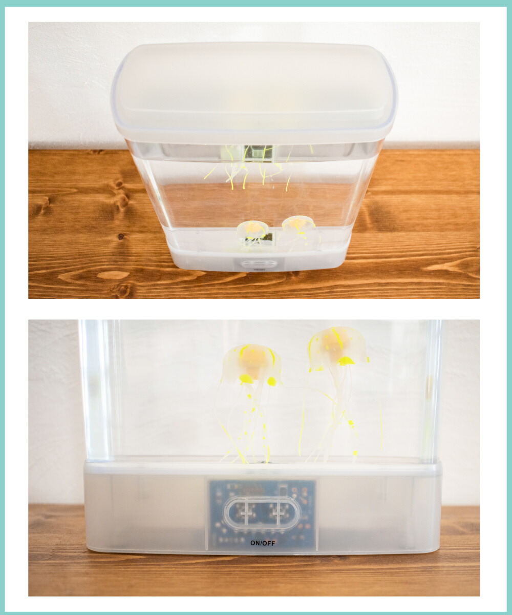 全品p10倍 本日12 00 23 59 癒しグッズ その他 アクアリウム ミニアクアリウム 水槽 Led クラゲ 癒しグッズ クラゲ リラクゼーション ギフト プレゼント インテリア Ig おしゃれ照明のampouleアクアリウム 卓上 くらげ