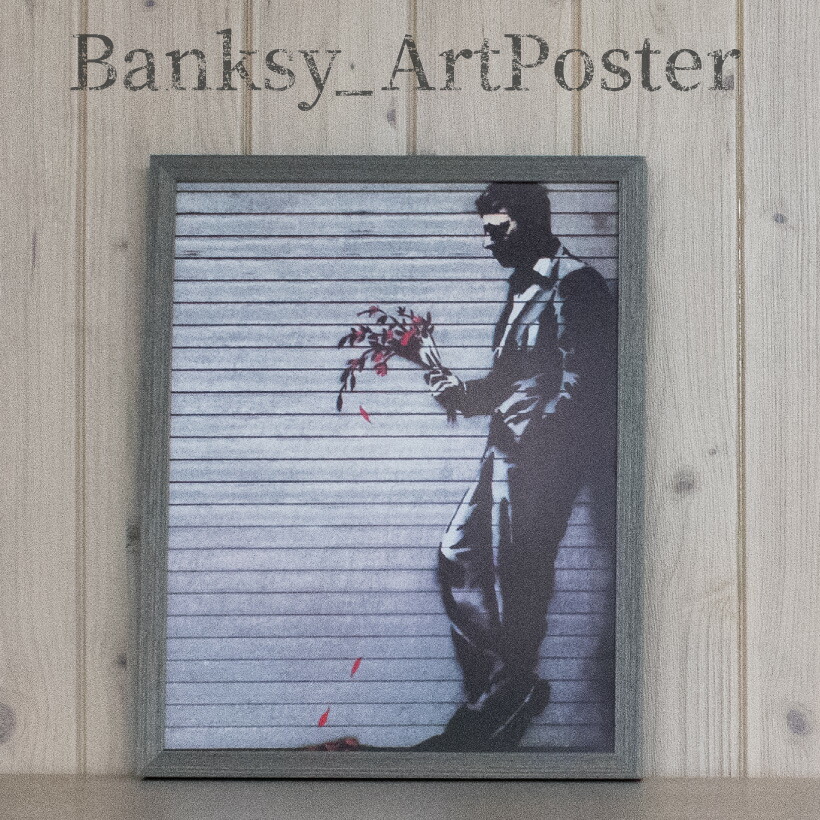 バンクシー Wither 雑貨 アートポスター 絵画 アートパネル Banksy アートパネル バンクシー アートポスター アートポスター 壁掛け アートフレーム ウォールインテリア ストリートアート タペストリー おしゃれ シンプル モダン グラフィティ