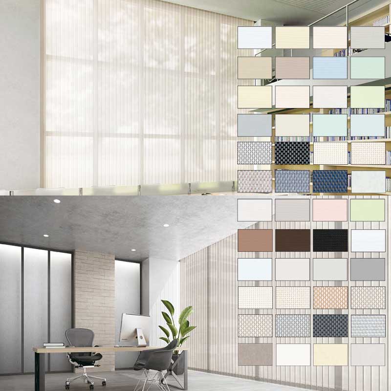 楽天市場】タチカワブラインド オフィス 店舗 施設向け バーチカル