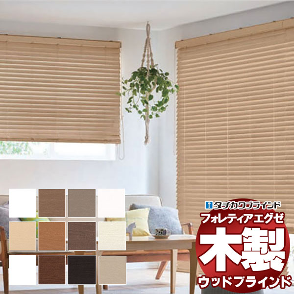 【最大限度尖んがり23倍＋引き換え証】木製日おおい 最御前上等品 タチカワブラインド 白木 フォレティアエグゼ50 エコ FT-6651～6660