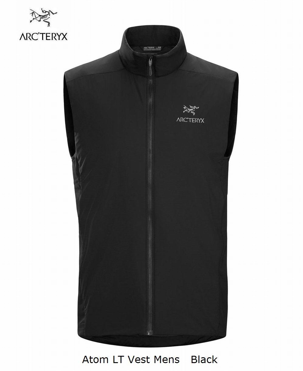 アークテリクス Atom LT Vest Corp 中綿(XXL)黒201112 | angeloawards.com