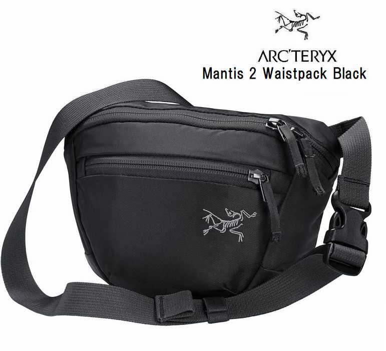 アークテリクス Arcteryx Mantis 2 Waistpack Black L 肩口背 酉風呂敷き包み 腰バック Maka2 マカ2 跡継タイプ Cjprimarycares Com