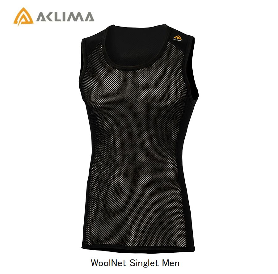 楽天市場】アクリマ ウールネットTシャツ メンズ ACLIMA WOOLNET