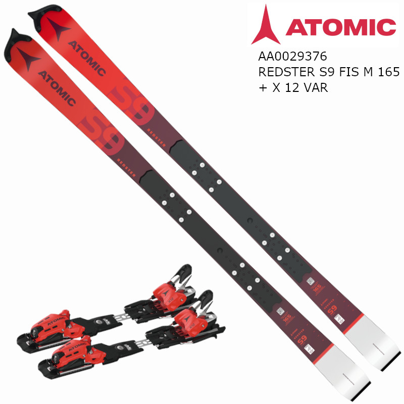 【楽天市場】アトミック スキー板 2023 ATOMIC REDSTER S9 FIS M 165 + X12 VAR レーシング スラローム