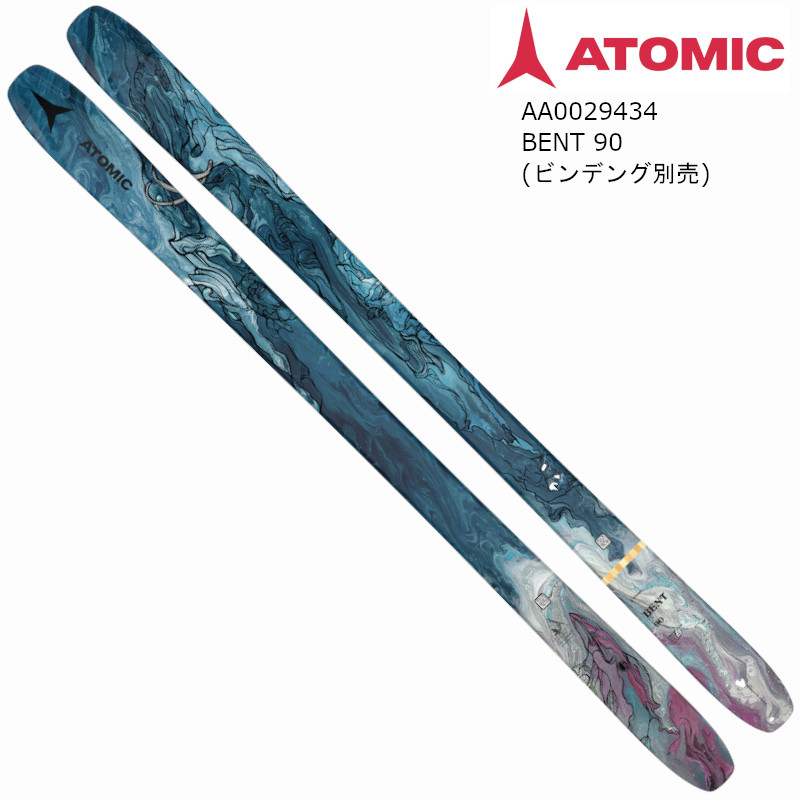 楽天市場】アトミック スキー板 2023 ATOMIC BENT 90 Metalic Blue 