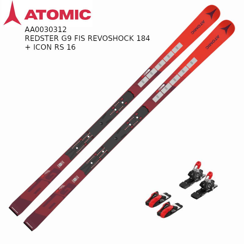 ATOMIC アトミック スキー板 メンズ レディース 2025 REDSTER G9