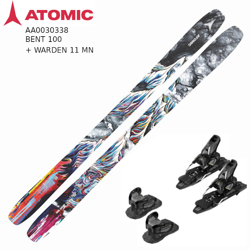 楽天市場】ATOMIC アトミック スキー板 2025 BENT 110 +