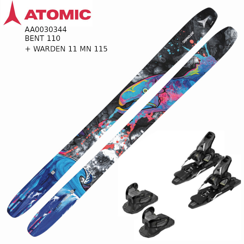 楽天市場】アトミック スキー板 2023 ATOMIC BENT 100 Grey