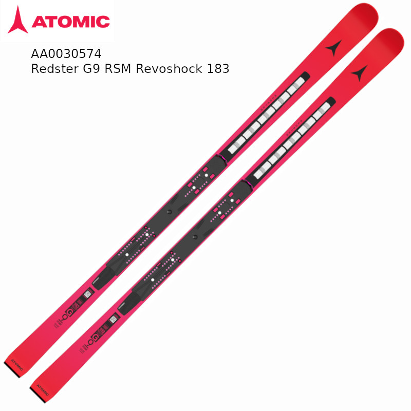 アトミック スキー板 2027 ATOMIC REDSTER G9 RSM REVOSHOCK 183cm レッドスター レーシング マスターズ レーサー 技術選 スキーのみ｜All Mtn Sports Doing 店