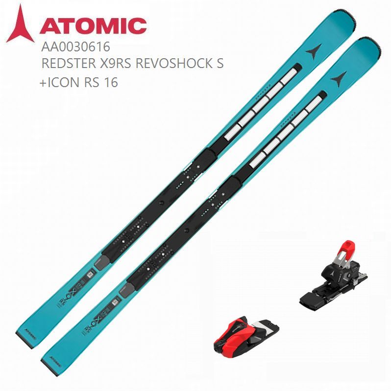 アトミック スキーの板板 2026 ATOMIC REDSTER X9 RS REVOSHOCK S + ICON RS 16 素早さ 盛りだくさん性  ビンディング書き割り 老練家
