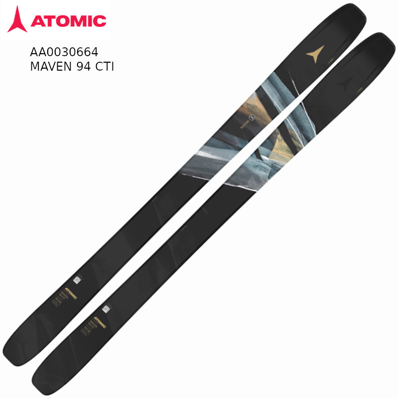 アトミック スキーの板板 2026 ATOMIC MAVEN 94 CTI Black aa0030664 オール山岳 レディス