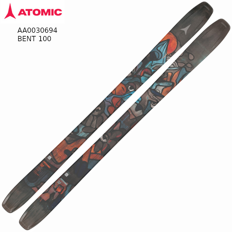 楽天市場】アトミック スキー板 2023 ATOMIC BENT 100 Grey Metallic
