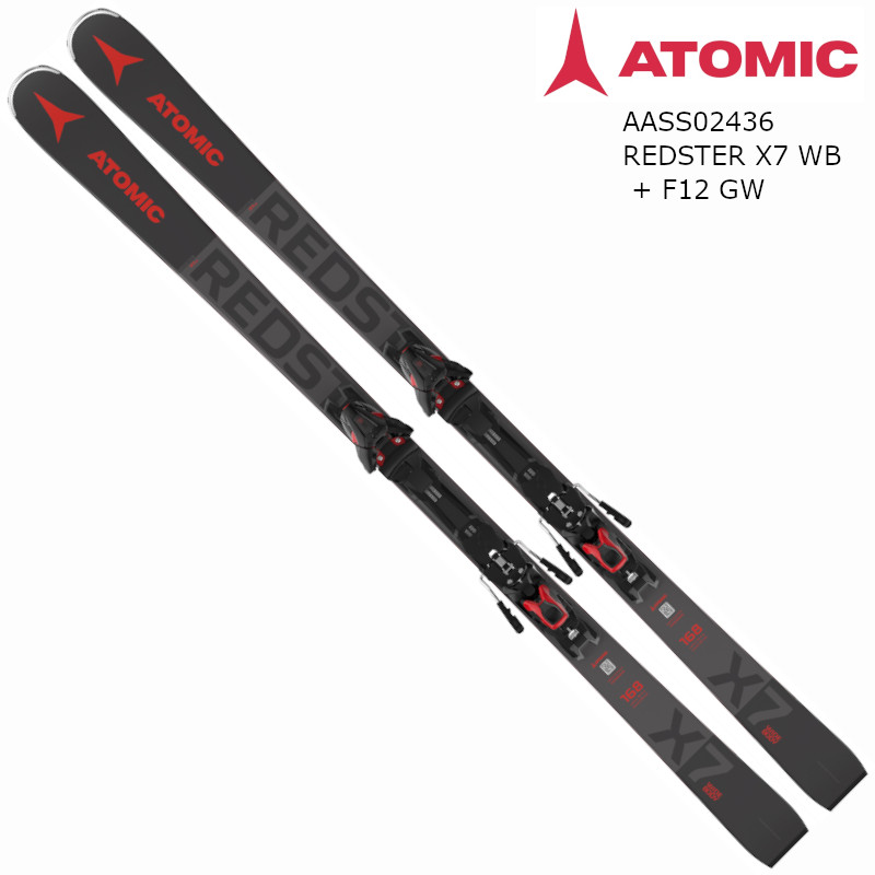 高質 アトミック スキー 2022 ATOMIC REDSTER X7 WB RED F12 GW レッド