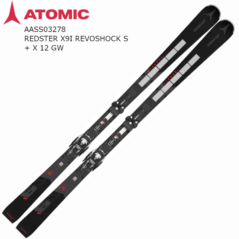 楽天市場】アトミック スキー板 2024 ATOMIC REDSTER S8i REVOSHOCK C + X 12 GW レッドスター デモ  ビンディングセット : All Mtn Sports Doing 楽天市場店