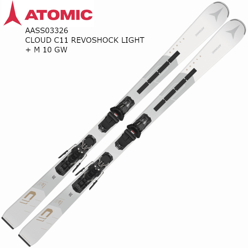 Ski Atomic Cloud C9 Revoshock + Fixations EM10 GW - Femme - Allround - NEUF 2025