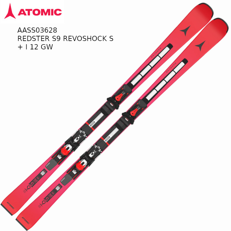 アトミック スキー板 2026 ATOMIC REDSTER S9 REVOSHOCK S + I 12 GW ショート スラローム カーボンブースト