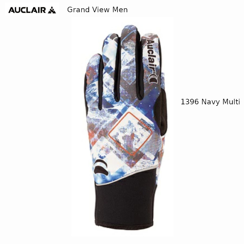 【楽天市場】オークレア グローブ Auclair Grand view Men's 1396 Navy-Multi クロスカントリースキー ...