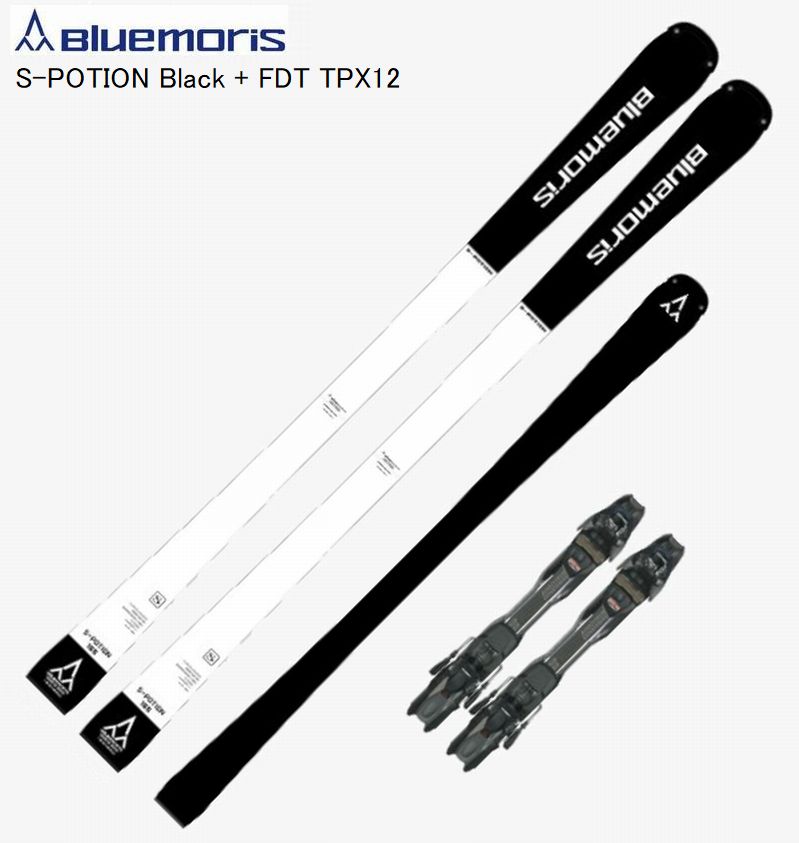 楽天市場】ブルーモリス スキー板 2024 Bluemoris S-POTION White+FDT