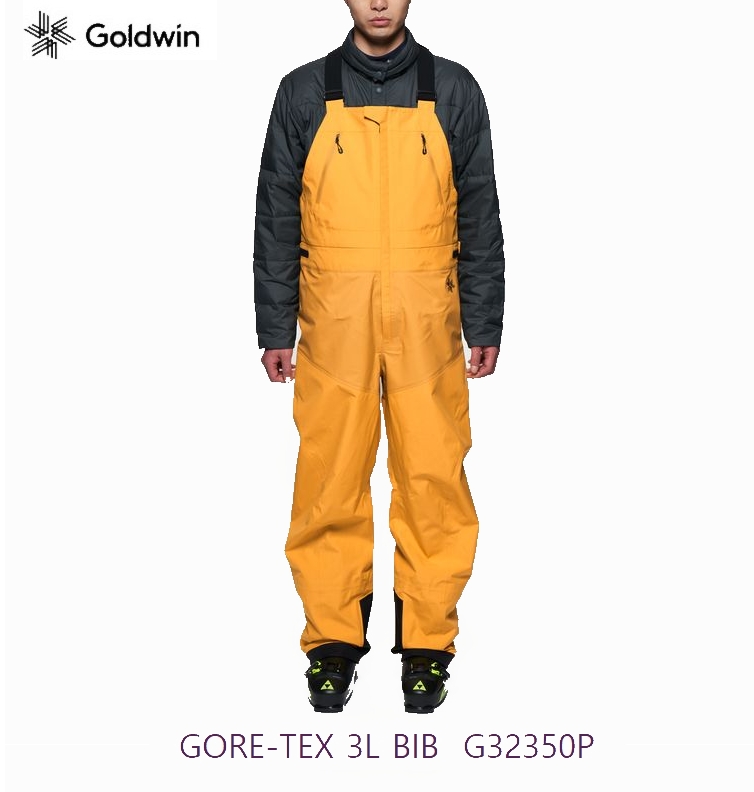 ゴールドウィン スキーウェア 2023 GOLDWIN GORE-TEX 3L BIB BL