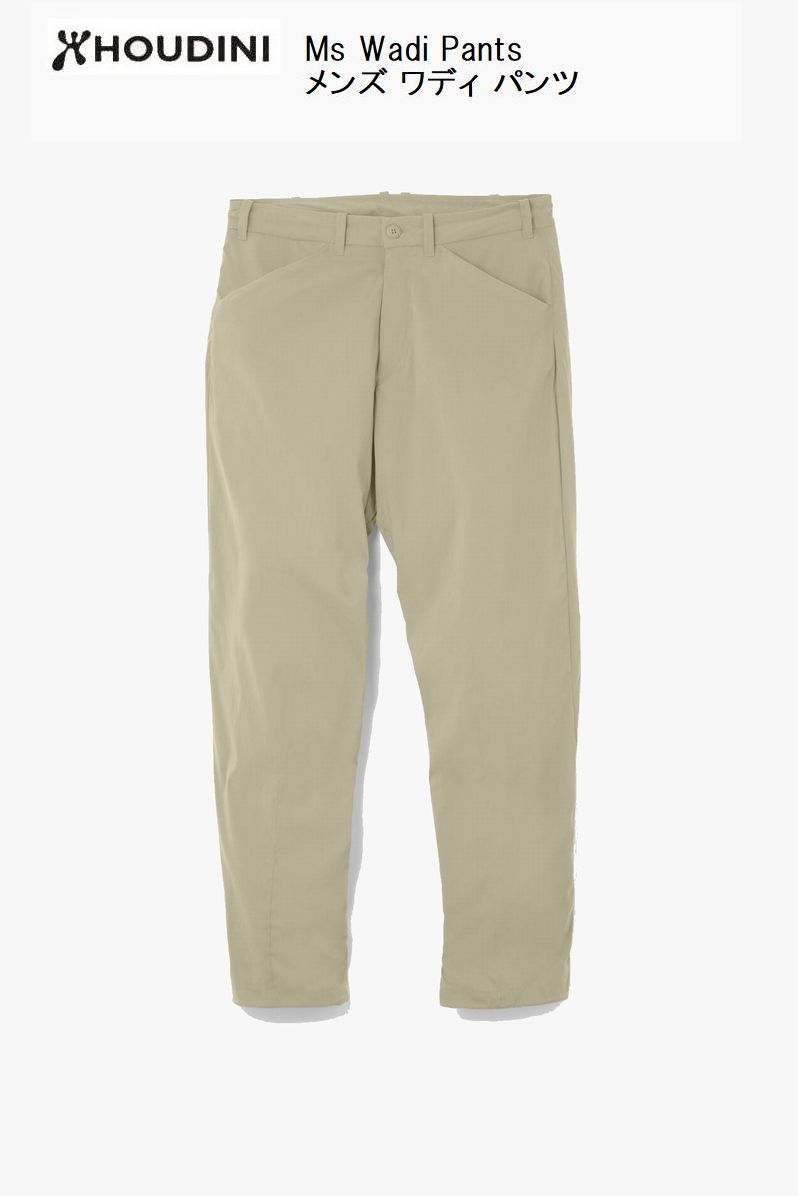 フーディニ HOUDINI Ms Wadi Pants H31 Powder Green 260724 メンズワディパンツ アウトドア ボトムス ワジパンツ