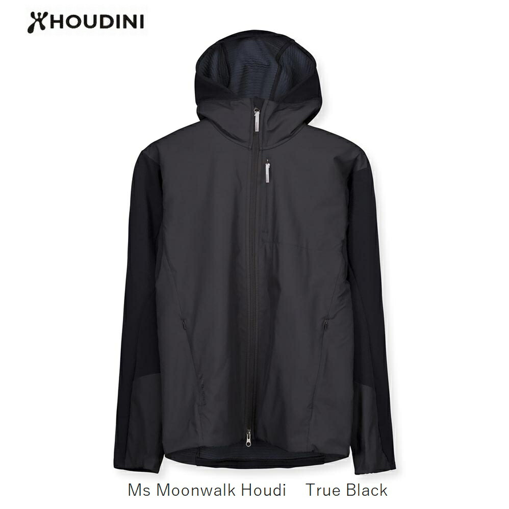 フーディニ HOUDINI Ms Moonwalk Houdi 900 True Black メンズ ムーウォーク フーディ｜All Mtn Sports Doing 店