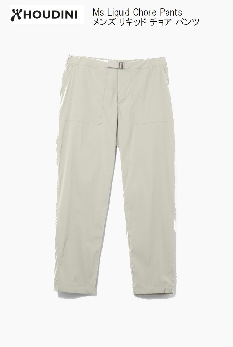 フーディニ HOUDINI Ms Liquid Chore Pants 191 Foggy mountain 860061 メンズ 流動物 チョア ズボン下