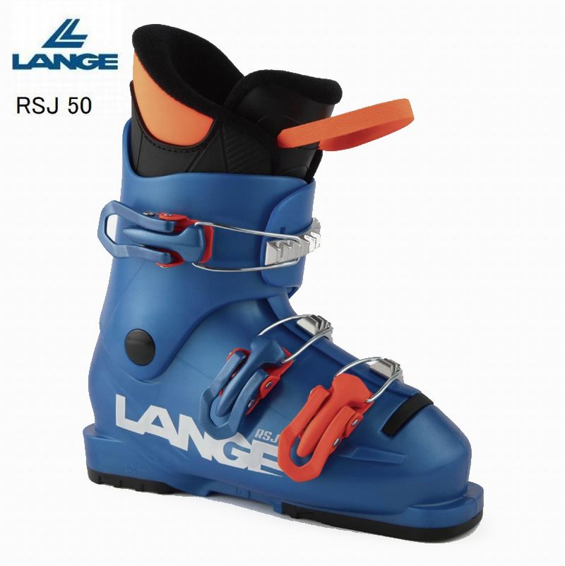 言葉づかい 2025 2026 LANGE RSJ 50 Vibrant Blue お坊っちゃん キッズ スキーの板ブーツ グリップウォーク