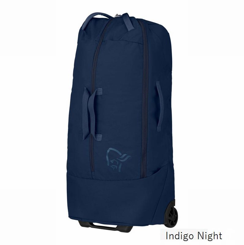 ノローナ NORRONA norrona 80L Trolley Olive Night ノローナ 80L トローリー バッグ 2295 Indigo Night トラベル バック コロコロ付