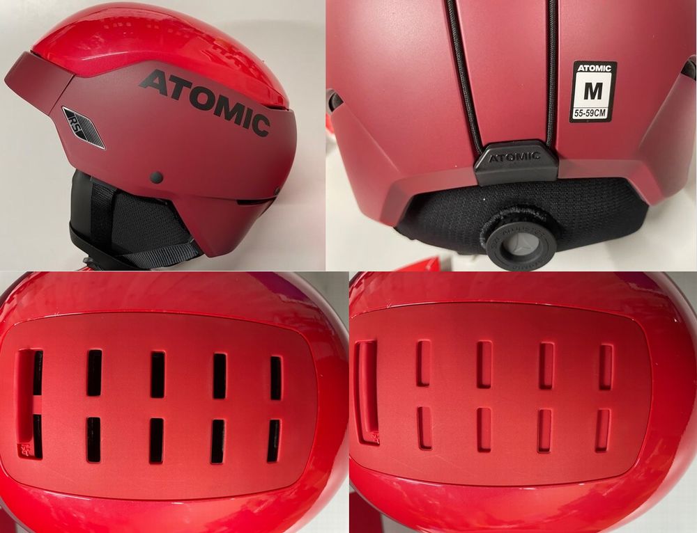 大人気新品 アトミック 21 Atomic Count Amid Rs ヘルメット レース フリーライド 軽量 Red Somardistribuidora Com