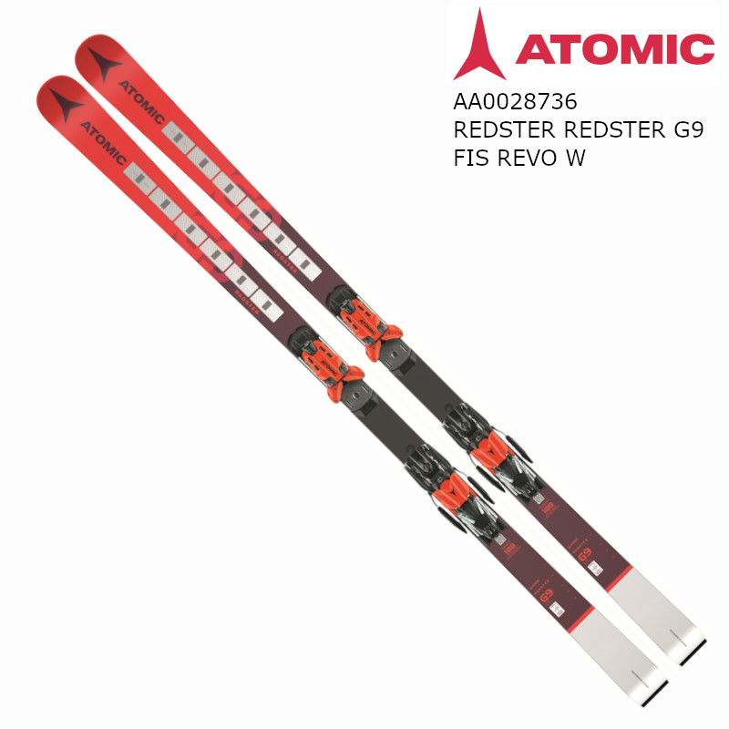 楽天市場】アトミック 2023 ATOMIC REDSTER G9 FIS REVOSHOCK W Red + X16 VAR レッドスター  レーシング 188cm 22 23 ビンディングセット : All Mtn Sports Doing 楽天市場店