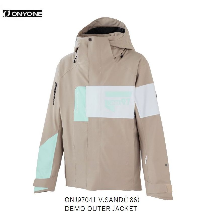 オンヨネ スキーの板お召しもの 2025 ONYONE Demo Outer Jacket V.Sand ユニ一発やる 示威運動 アウター 上衣