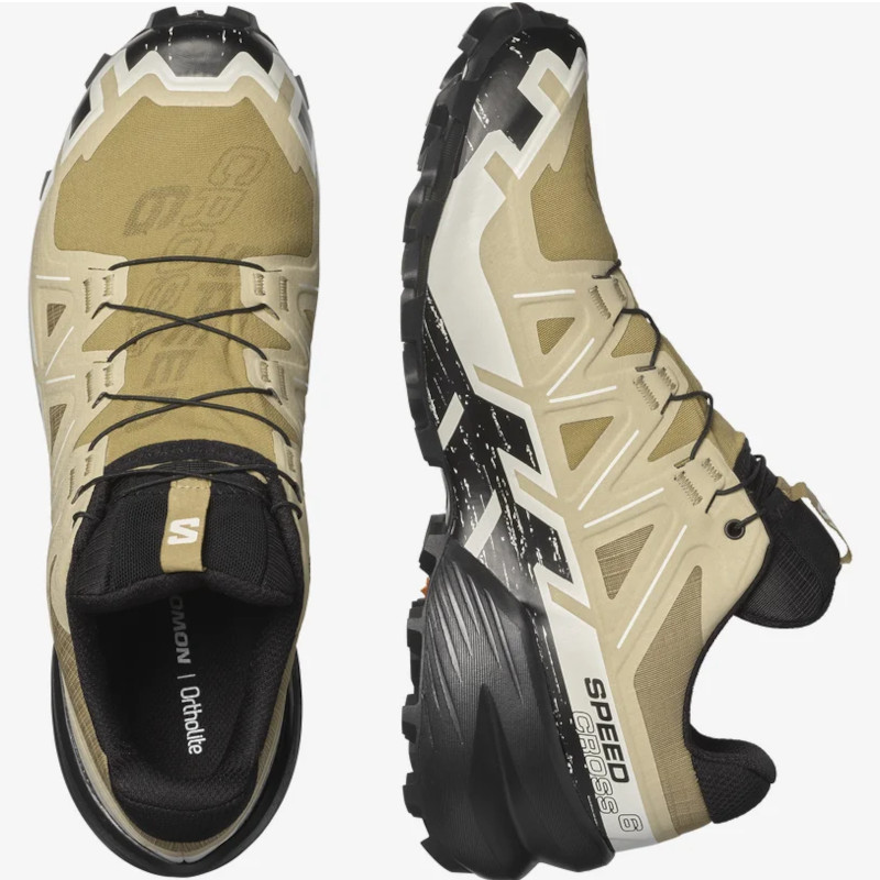 レビュー高評価のおせち贈り物 サロモン トレイルシューズ 22FW SALOMON SPEEDCROSS 6 GTX Kelp Black  Vanilla Ice スピードクロス ゴアテックス ランニング メンズ toothkind.com.au