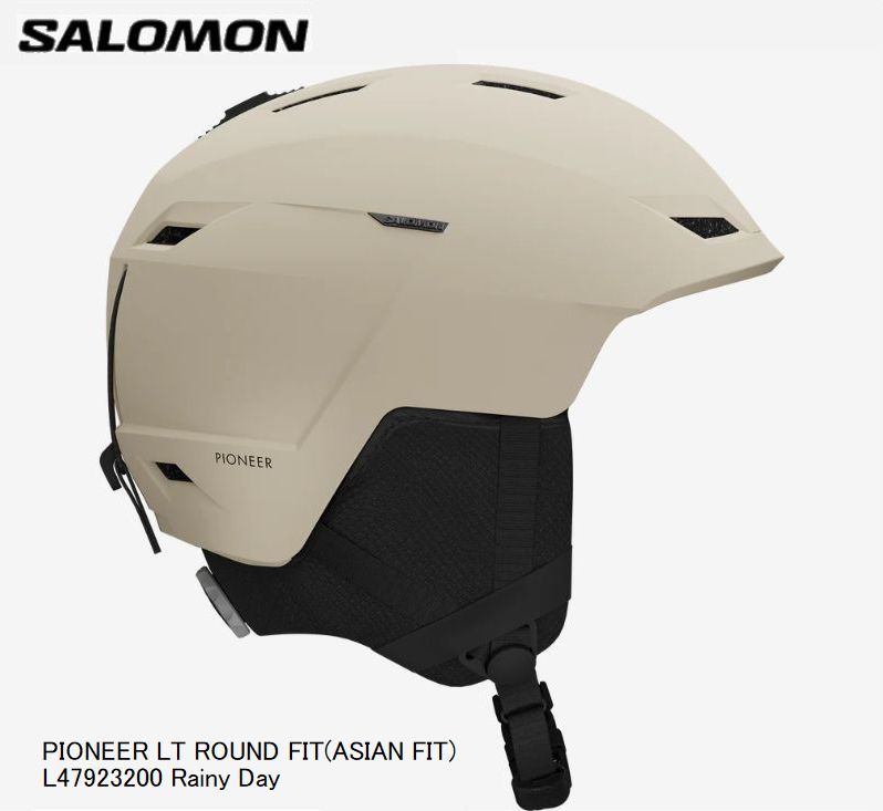 サロモン 2026 SALOMON PIONEER LT RoundFit Rainy Day パイオニア LT アジアンフィット スキー スノボ ヘルメット L47923200