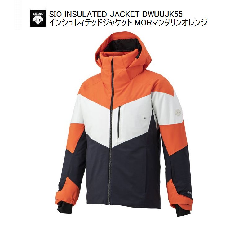 ランキング2022 デサント スキーウェア 2023 DESCENTE SIO INSULATED JACKET DWUUJK55 MOR  マンダリンオレンジ fucoa.cl