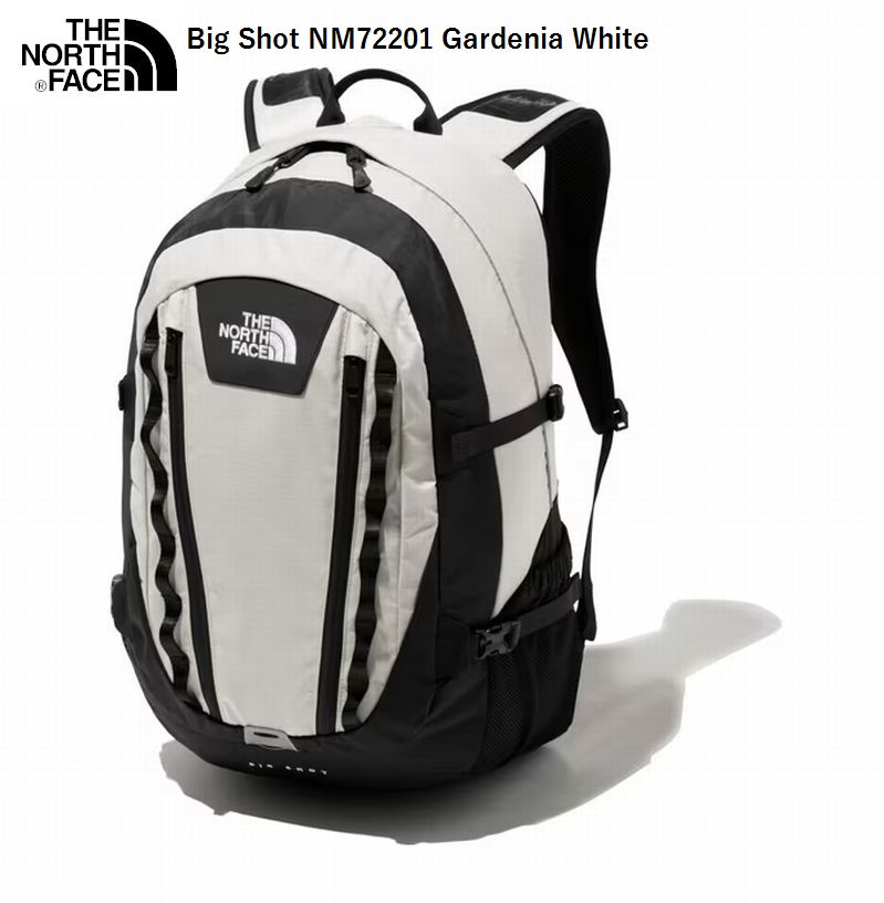 ザ ノースフェイス THE NORTH FACE Big Shot NM72201 Gardenia White ビッグショット 多機能デイパック  アウトドア 33L | All Mtn Sports Doing 楽天市場店