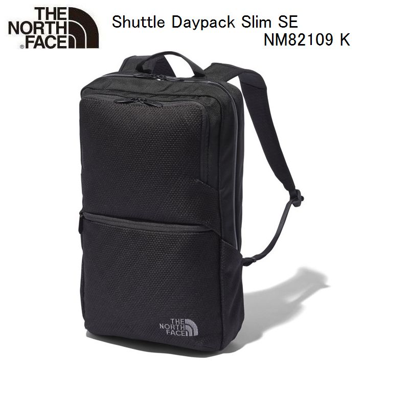 ノースフェイス デイパック THE NORTH FACE Shuttle Daypack Slim SE シャトルデイパックスリムスペシャルエディション  NM82109 ブラック ビジネス 通勤 通学 ☆正規品新品未使用品