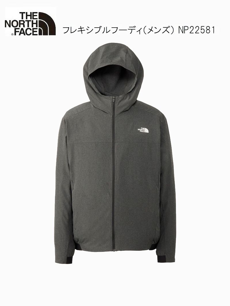 ザ・ノースフェイス アウトドア THE NORTH FACE Flexible Hoodie ZC Mix Charcoal NP22581 フレキシブルフーディメンズジャケット