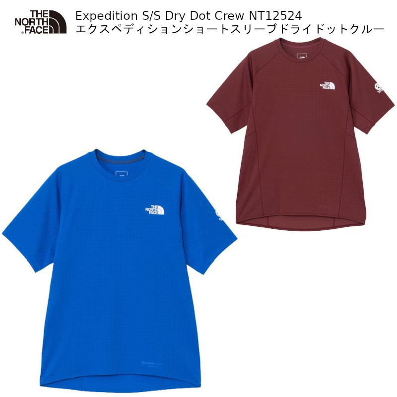ザ・ノースフェイス アウトドア THE NORTH FACE Expedition Short Sleeve Dry Dot Crew NT12524 エクスペディションショートスリーブドライドットクルー テクニカルベースレイヤー ユニ一発やる