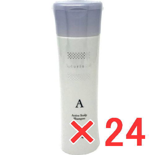●【貨物輸送無料】 携帯電話スリー 003 ／ ミュリアム 水晶 薬用スカルプシャンプー A  250ml 【24個】