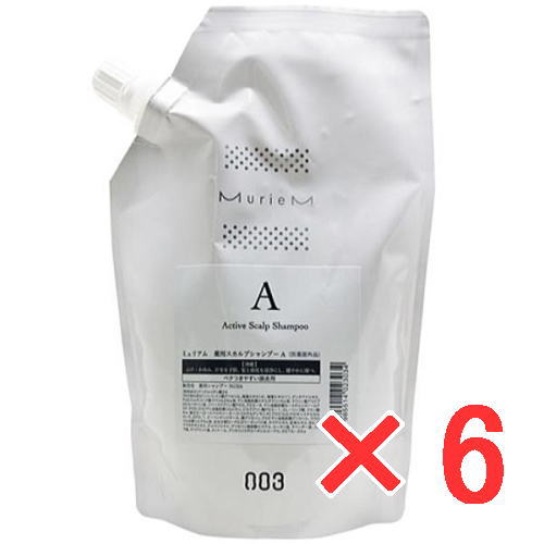 ●【送料無料】 ナンバースリー 003 ／ ミュリアム クリスタル ／ ミュリアム　薬用スカルプシャンプー A 500ml (詰替用) 【6個】／ 頭皮のベタつきやニオイ