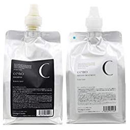 ●【送料無料】 オレンジコスメ ／ CENO セノ ヘマチン シャンプー HR 1000ml ／ リペア トリートメント SR 1000g　レフィルセット