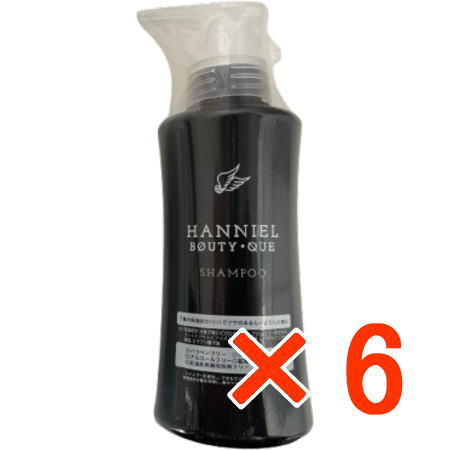 ●【送料無料】 ハニエル ／ BOUTY.QUE（ブティック） 毛髪補修用シャンプー 300mL 【6個】